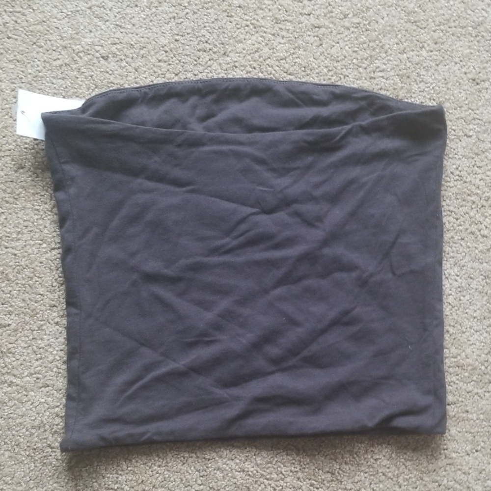 Charcoal Tube Top - Picture 3 of 4